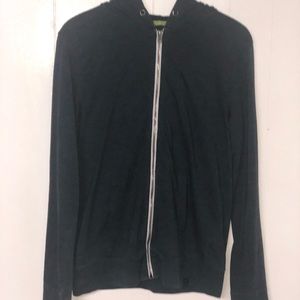 Aeropostale Medium Dark Blue Zip Up Hoodie